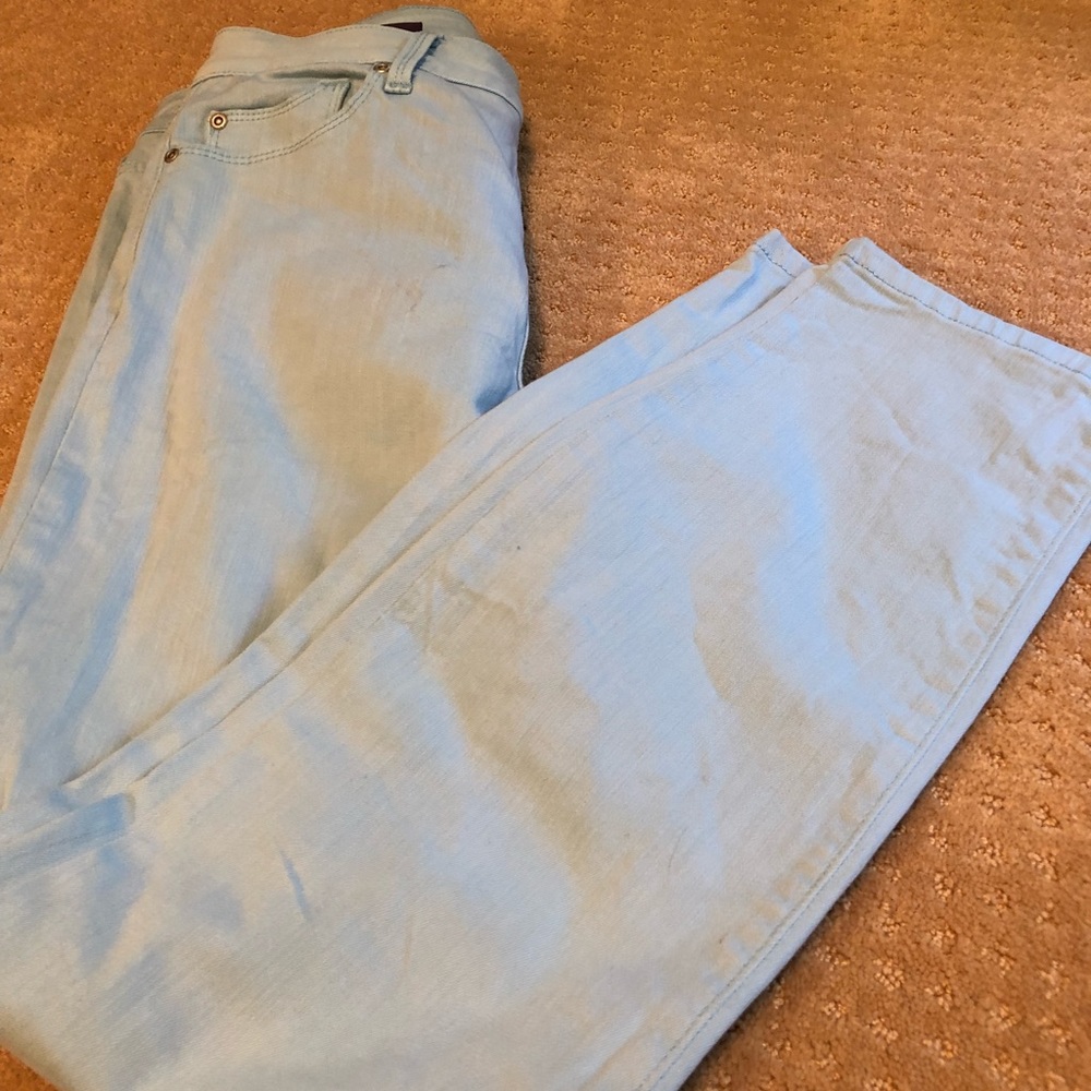 NYDJ Ami Ankle Jeans Light Aqua color